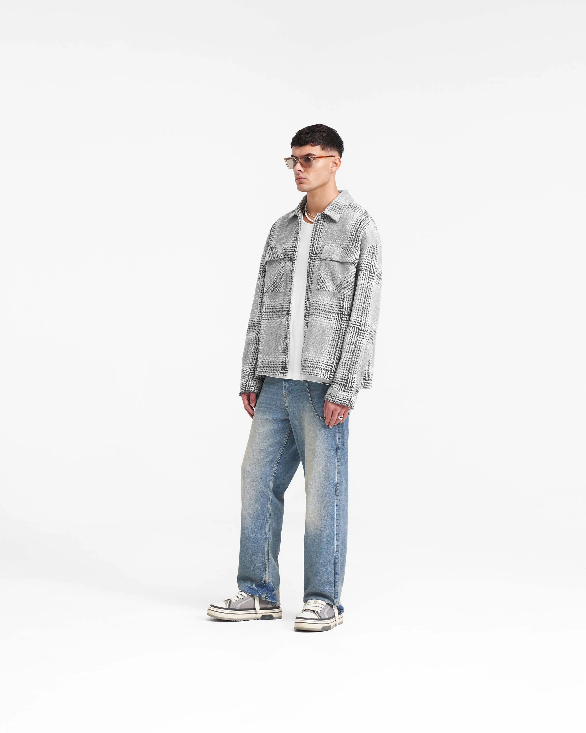 Represent Flannel Shirt - Grey Check