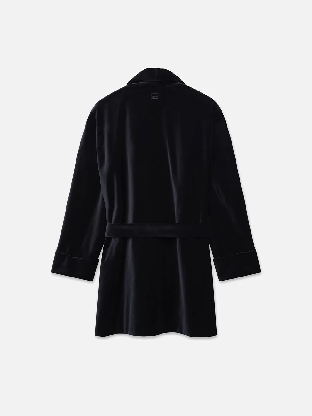 Ritz Women's Velvet Robe -- Navy