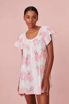 Sashi Flutter Sleeve Nightgown