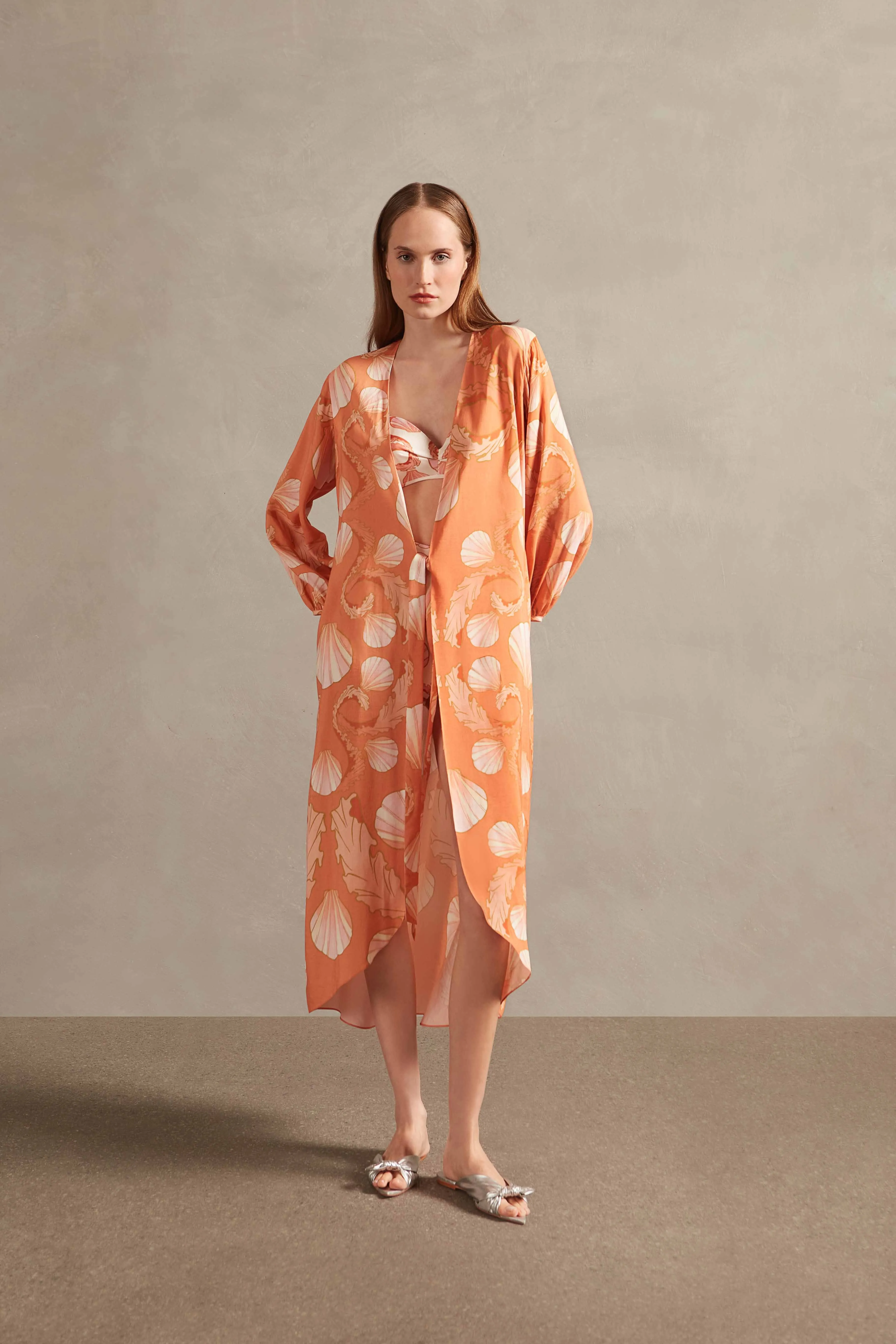 Seashell Long Robe