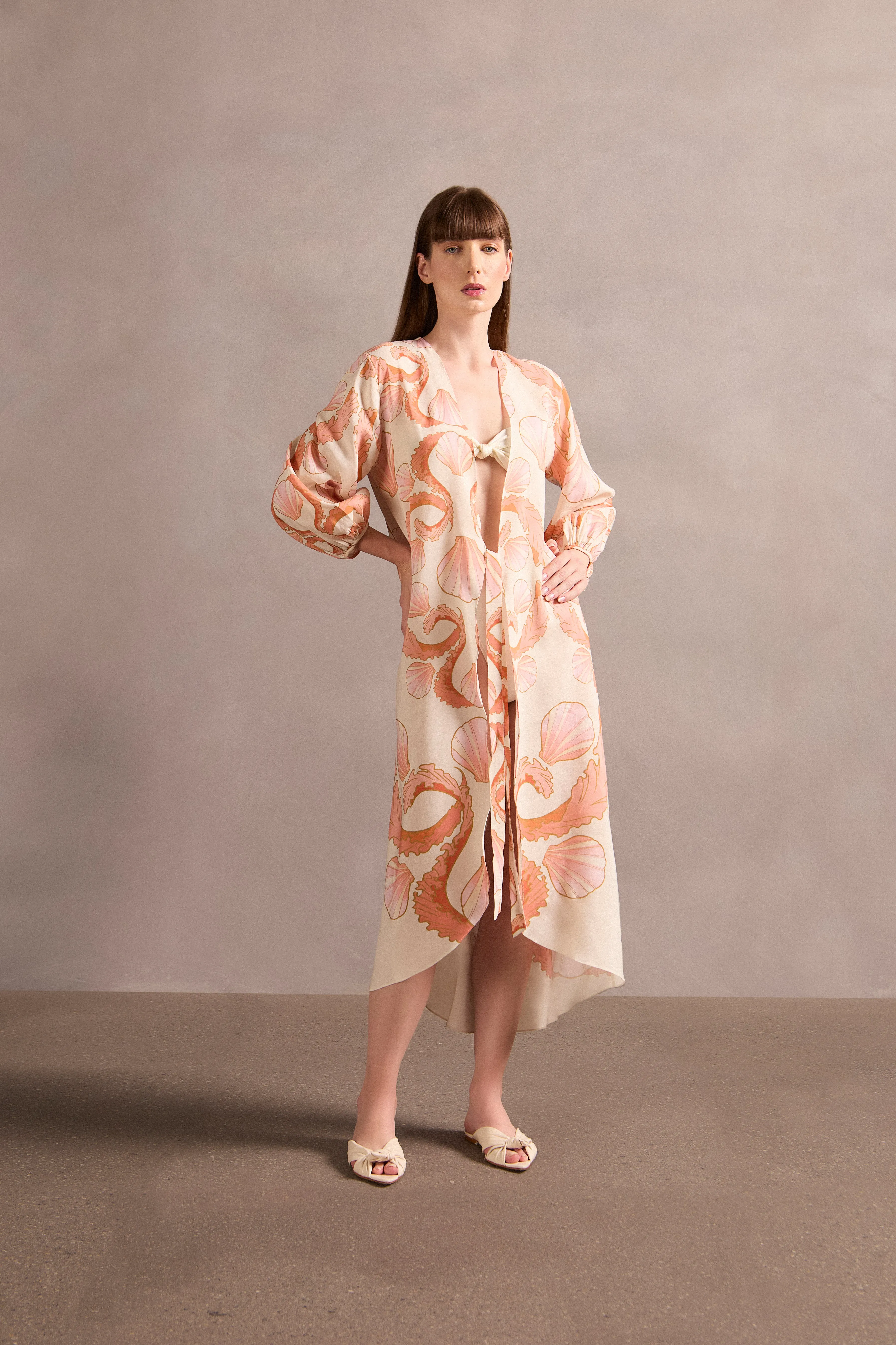 Seashell Long Robe