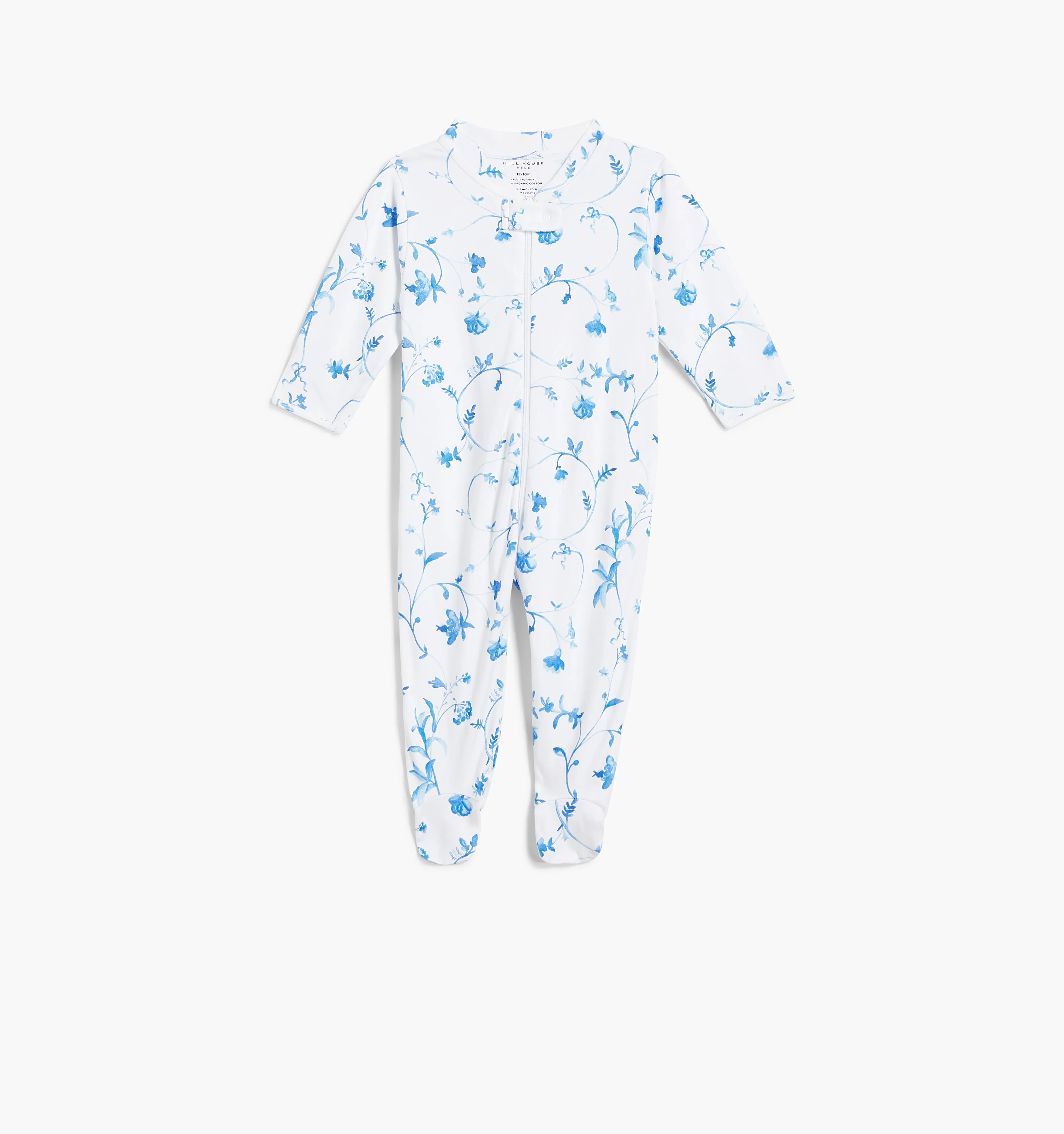 The Onesie - Blue Botanical