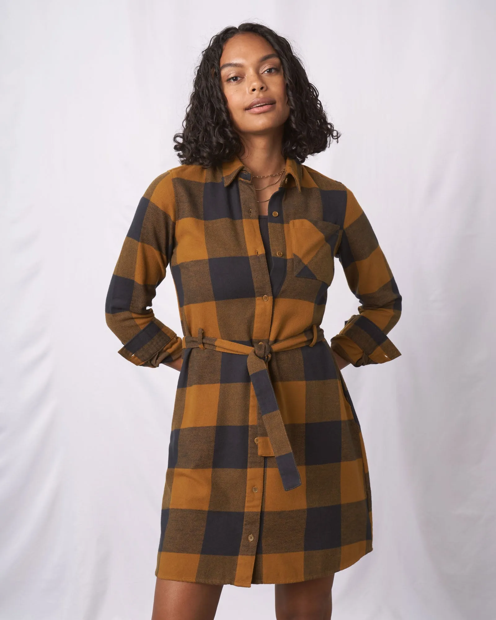 The Responsible Flannel Dress