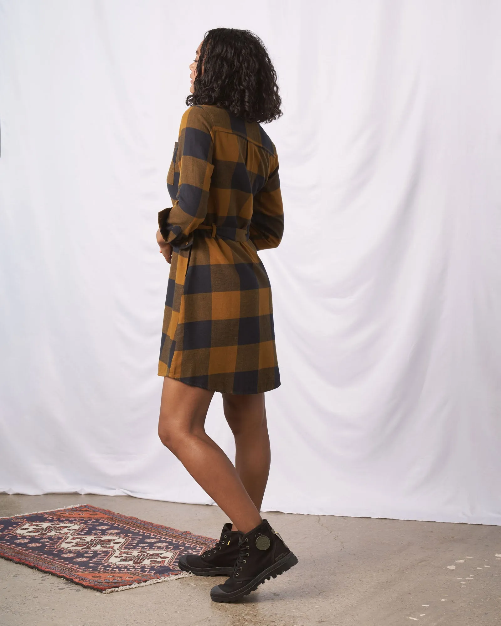 The Responsible Flannel Dress