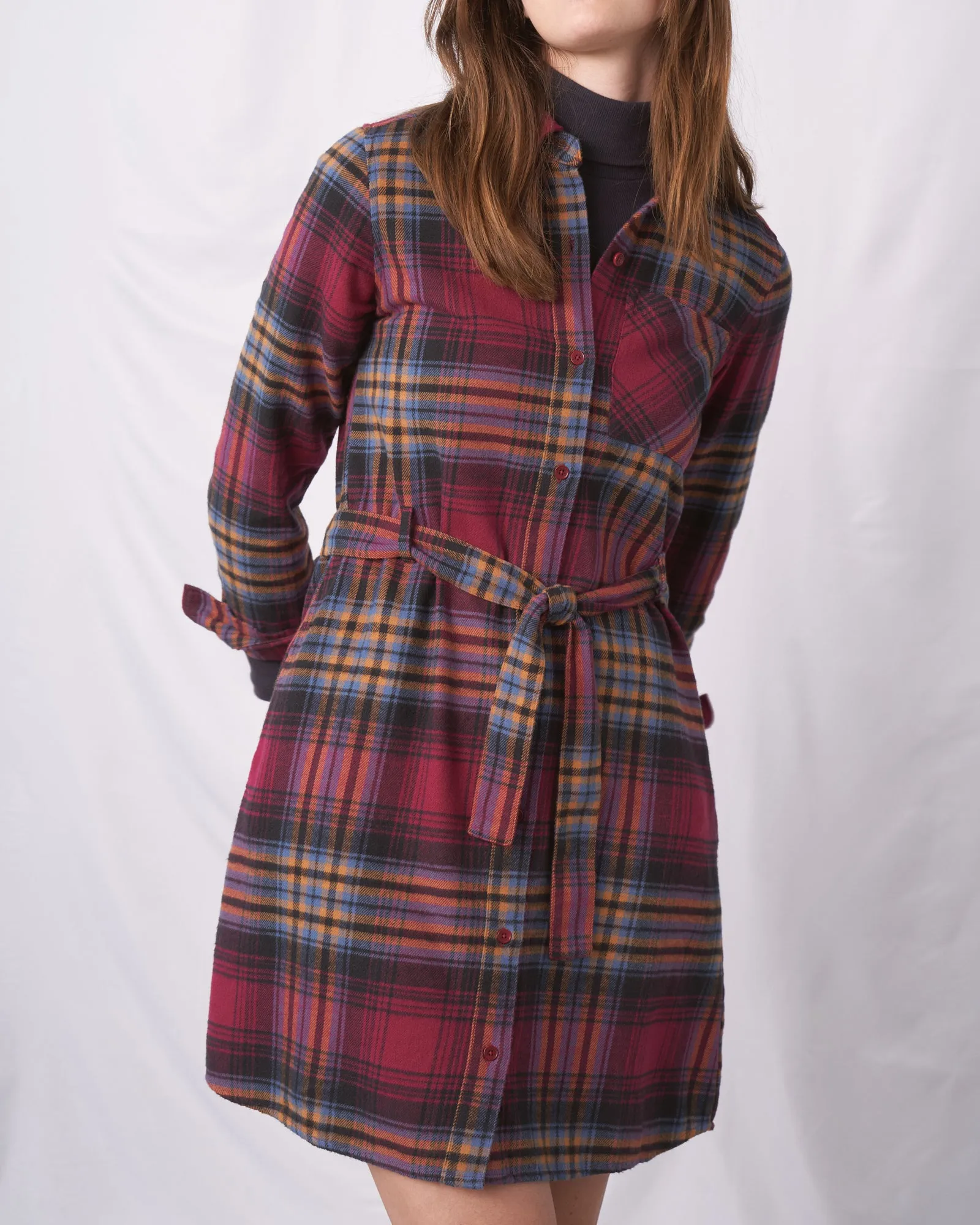 The Responsible Flannel Dress