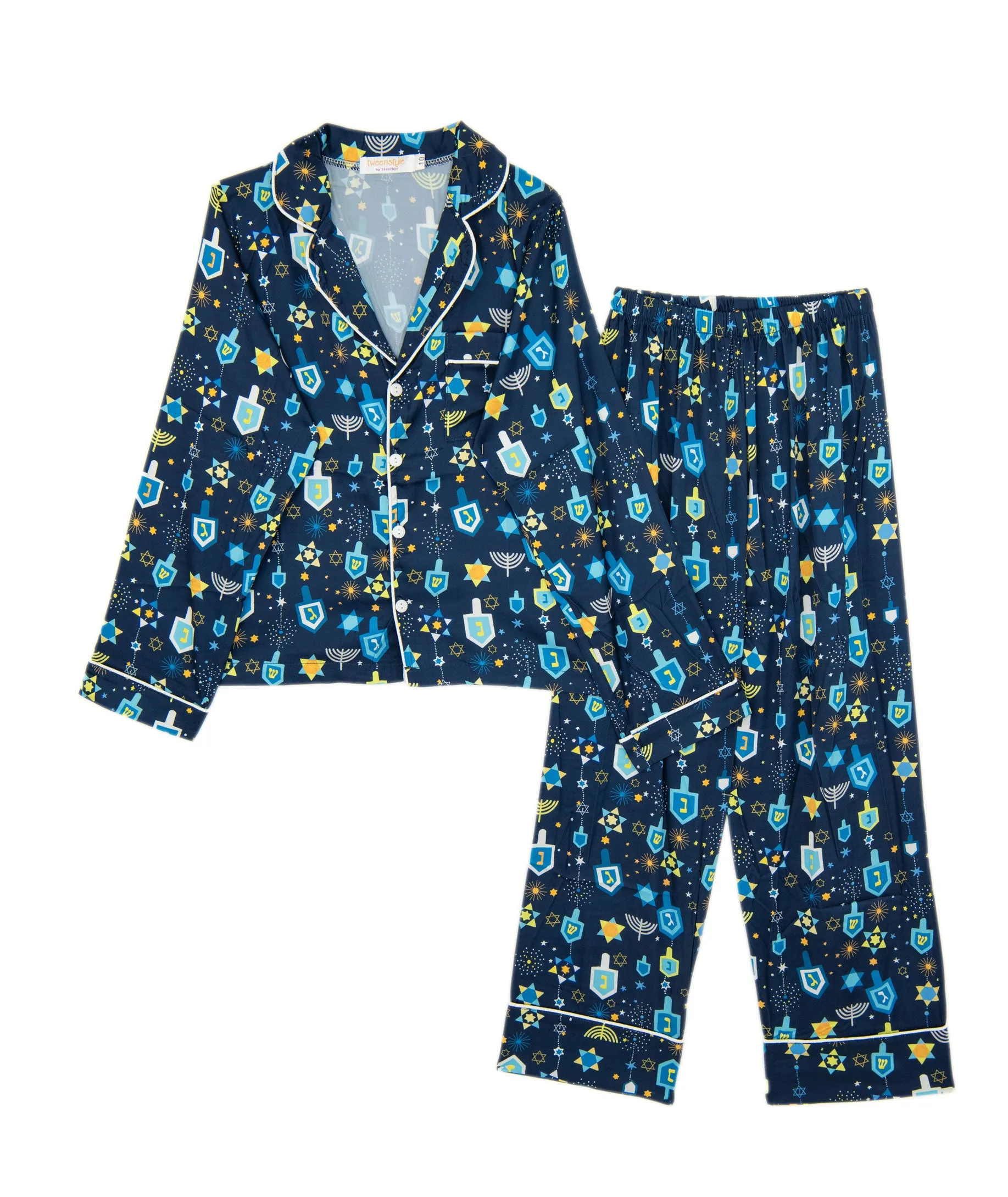 Tween Style Girls Dreidel Loungewear Set