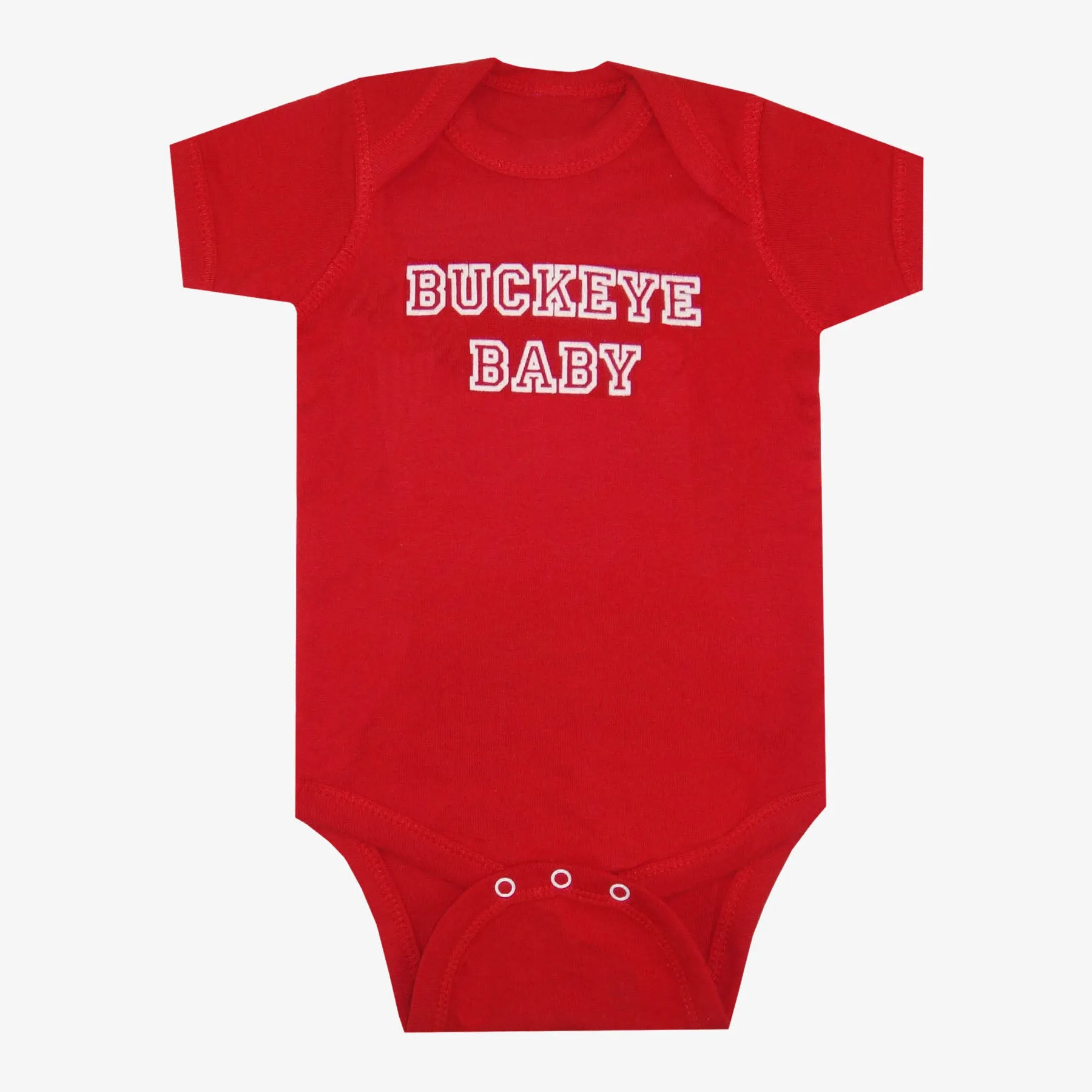 Varsity Buckeye Baby Onesie