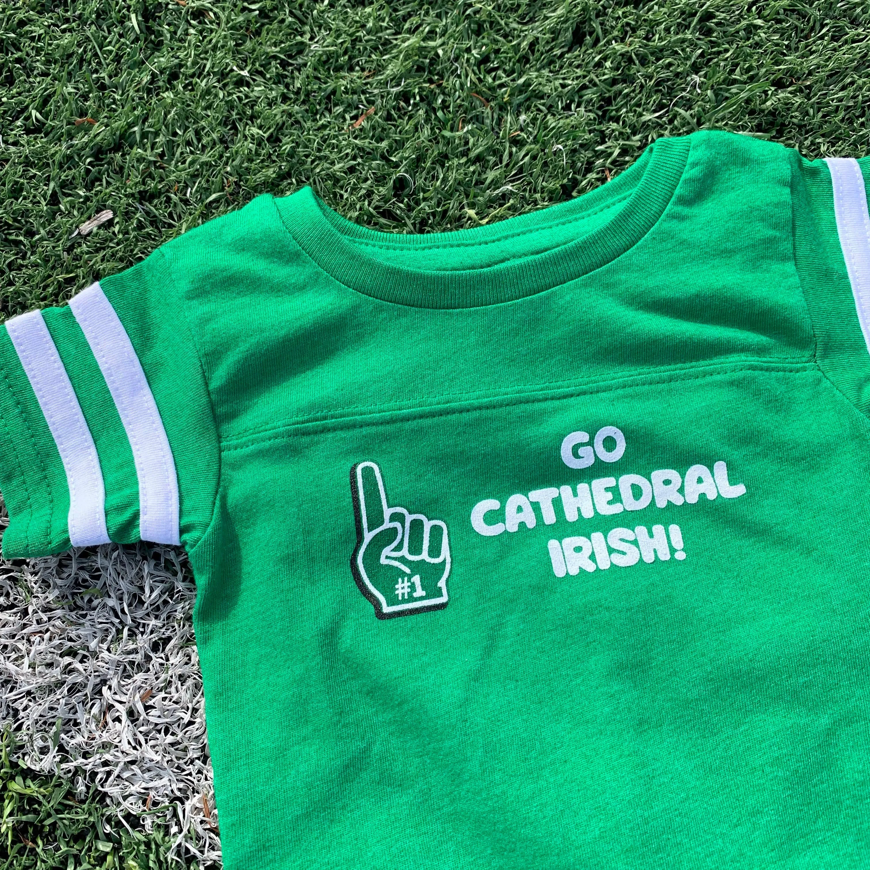 Varsity Green Baby Onesie